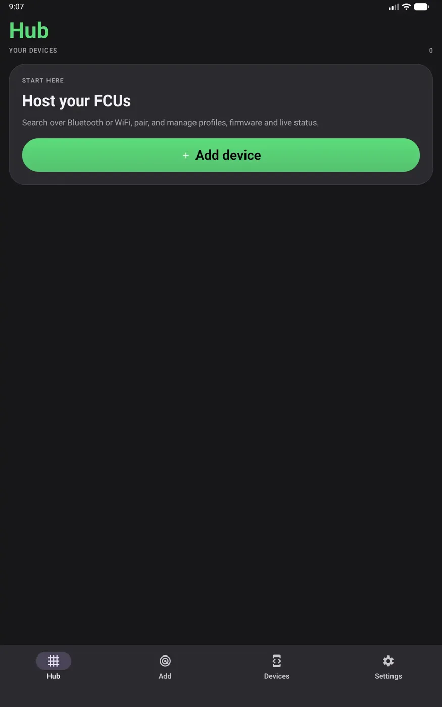 HPA Commander · Android · Hub